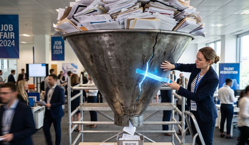 Only 0.5% of Applicants Get an Offer. The Funnel Is Broken, Here's the Fix